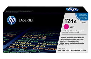 Mực in HP 124A Magenta LaserJet Toner Cartridge (Q6003A)